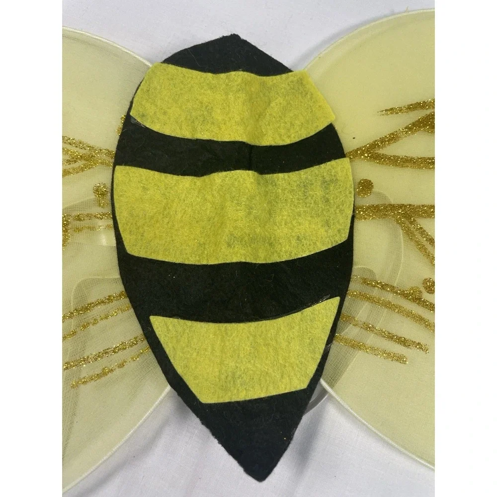 Bee Wings Child Costume Accessory Glitter Sparkly